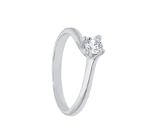 Anello Babila Milano Donna For Ever in Oro bianco Diamante 0.25 Ct BBA25025B - BBA25025B